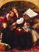Sir John Everett Millais Peace Concluded oil painting on canvas